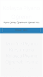 Mobile Screenshot of piyanokursuizmir.net